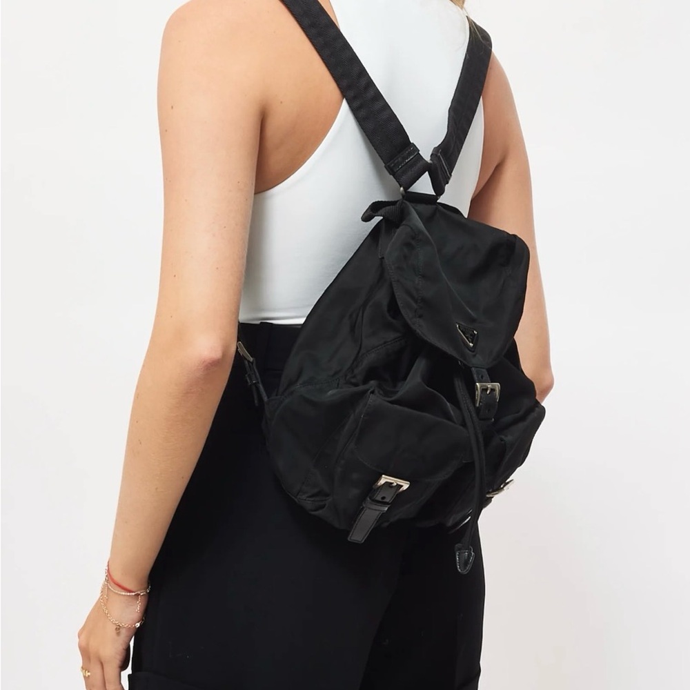 Prada Vintage black Nylon backpack - Picture 7 of 7